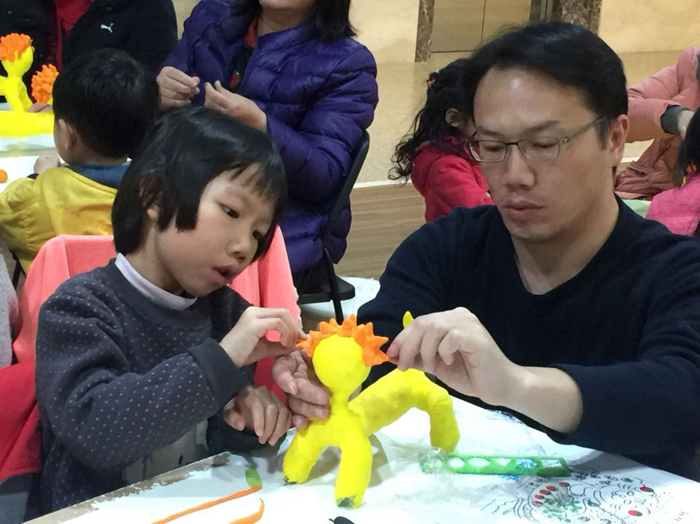 竹市親子遊藝課程　打造心目中「獅子王」