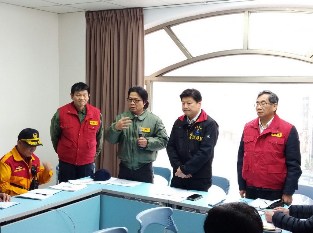 內政部長葉俊榮花蓮勘災 內政部長葉俊榮花蓮勘災