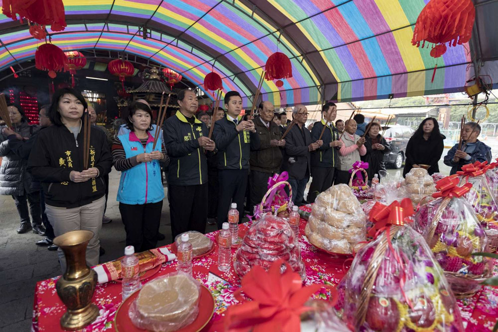 竹市開台金山寺祭天祈福