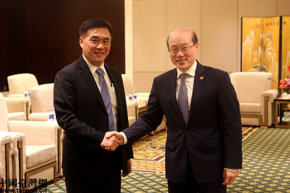 劉結一會見中國國民黨副主席郝龍斌 劉結一會見中國國民黨副主席郝龍斌