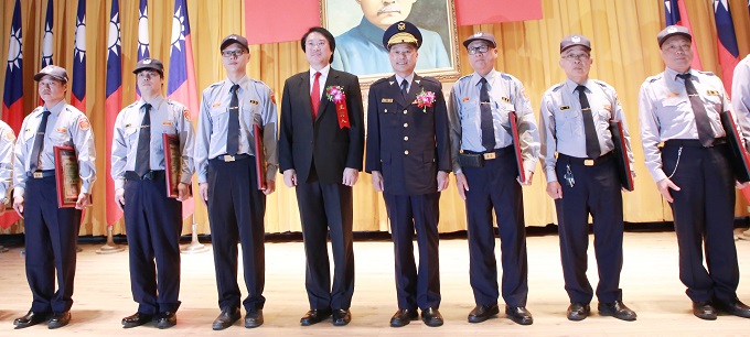 林市長出席警察節大會　肯定同仁執勤辛勞讓治安名列前茅