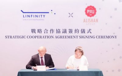 Linfinity與台灣阿里山集團策略聯盟　啟動供應鏈系統新革命
