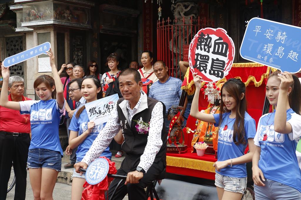 2018北港媽祖環台巡禮鐵馬傳騎 黑軍初現