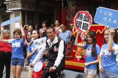 2018北港媽祖環台巡禮鐵馬傳騎 黑軍初現