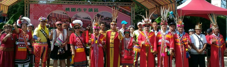 平鎮區原住民族豐年祭　頭目響應稅改連署