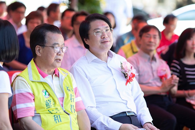 明德國中新校舍啟用　提供師生更好教學環境