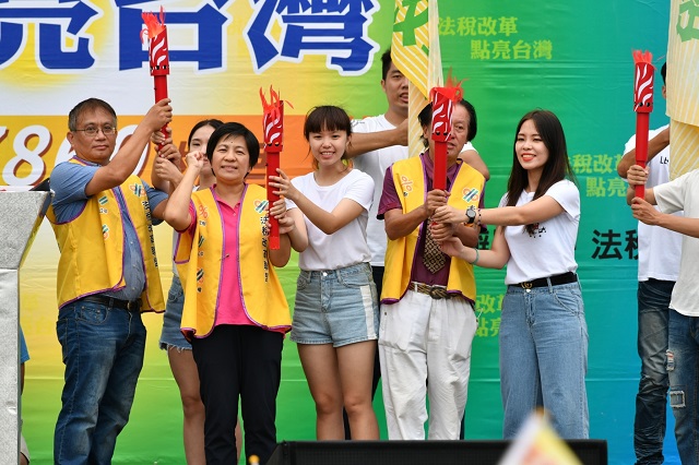 彰化縣長候選人黃文玲：應支持法稅改革的候選人