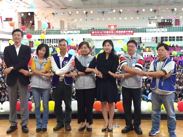 幸福志工大會師 竹市長感謝志工付出 幸福志工大會師 竹市長感謝志工付出