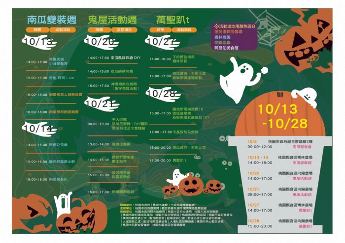2018桃園南瓜節　觀音蓮花園休閒農業區登場