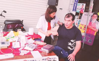 重陽敬老宜蘭市擺厘社區熱鬧滾滾