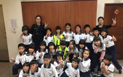 體驗一日小警察　學童參訪宜警分局民族所