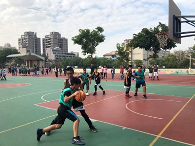 中市國中小總會長盃3對3籃球賽　68隊角逐