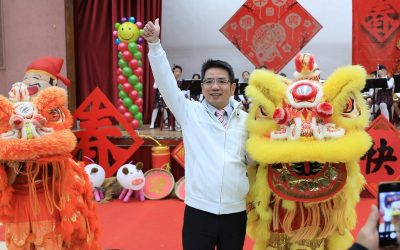宜蘭市新春團拜　江聰淵市長頒榮譽市民