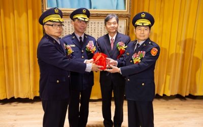 林副市長主持警察局長交接儀式　期許同仁持續加強治安維護工作