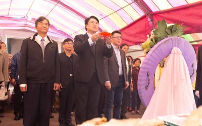 林右昌主持春祭大典　明年興建新納骨塔並啟用樹葬區