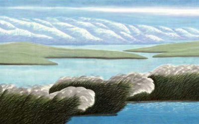 葳蕤畫筆寫人生～記天山書畫院院長耿慶力 ／吳桂英