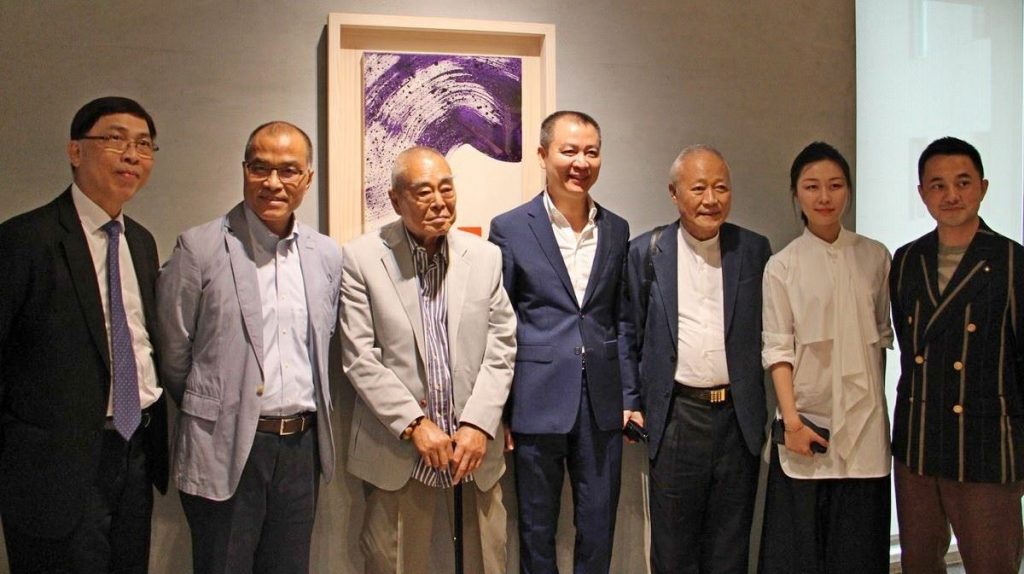 蕭勤畫作金馬賓館展出　展現高雄文化內涵