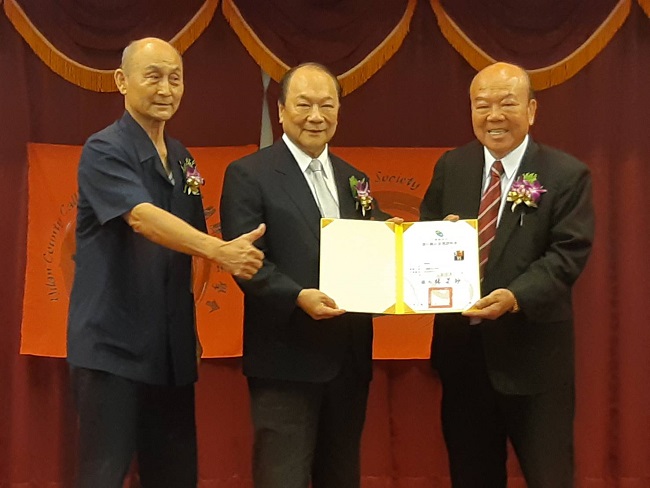 陳耀德接宜蘭縣書法學會理事長展現人脈 陳耀德接宜蘭縣書法學會理事長展現人脈