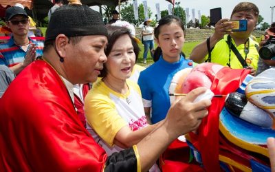 108年宜蘭縣龍舟錦標賽記者會暨龍舟開光點睛祭江典禮