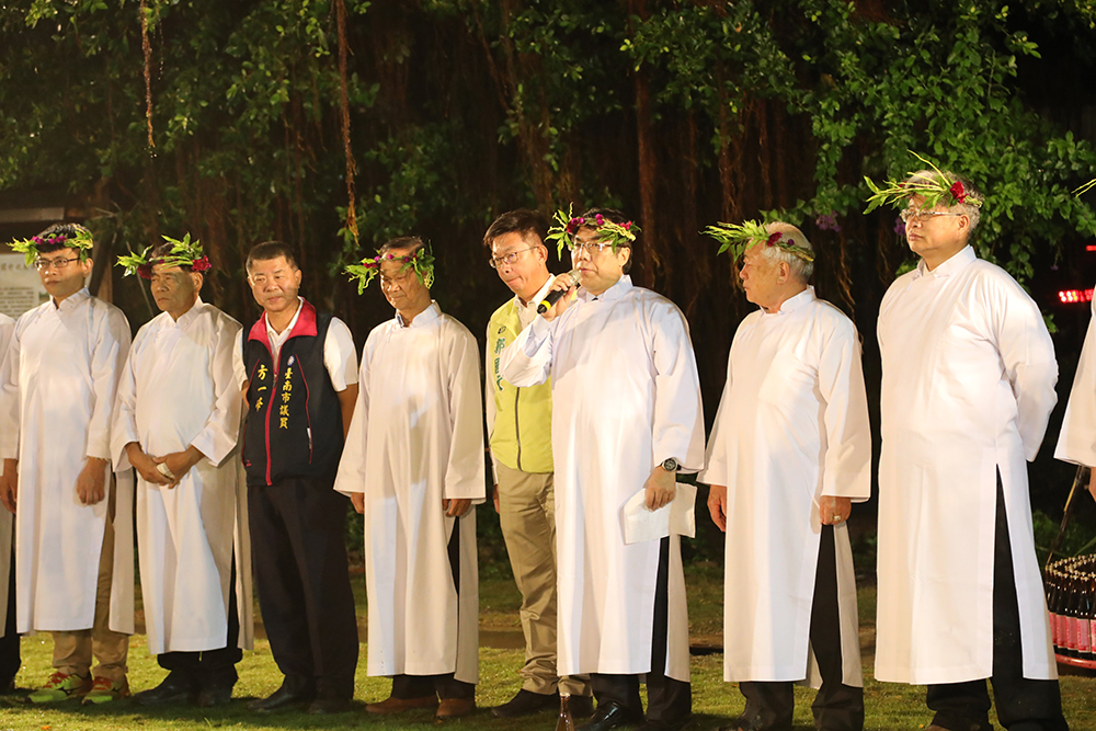 北頭洋「阿立祖夜祭」登場　黃市長感謝各界為保存西拉雅文化貢獻心力