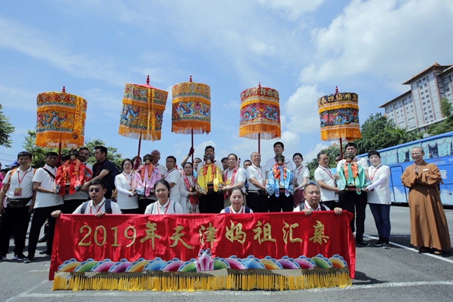 天津天后宮媽祖匯親牽起兩岸媽祖緣
