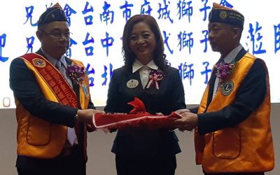 社會服務　宜蘭縣府城獅子會新舊任會長交接場面溫馨