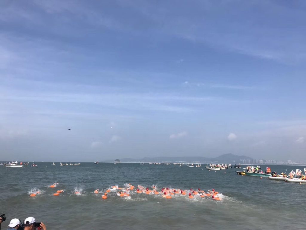 廈金海峽橫渡迎來第十個年頭　各組冠軍均為大陸選手