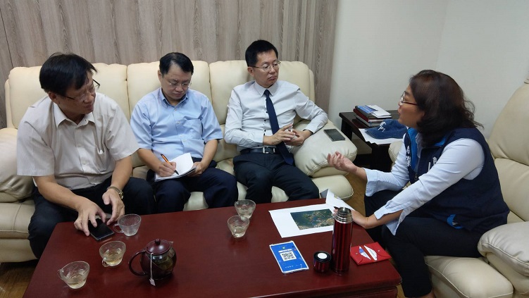 金門重大交通議題　陳玉珍約晤交部航港局長