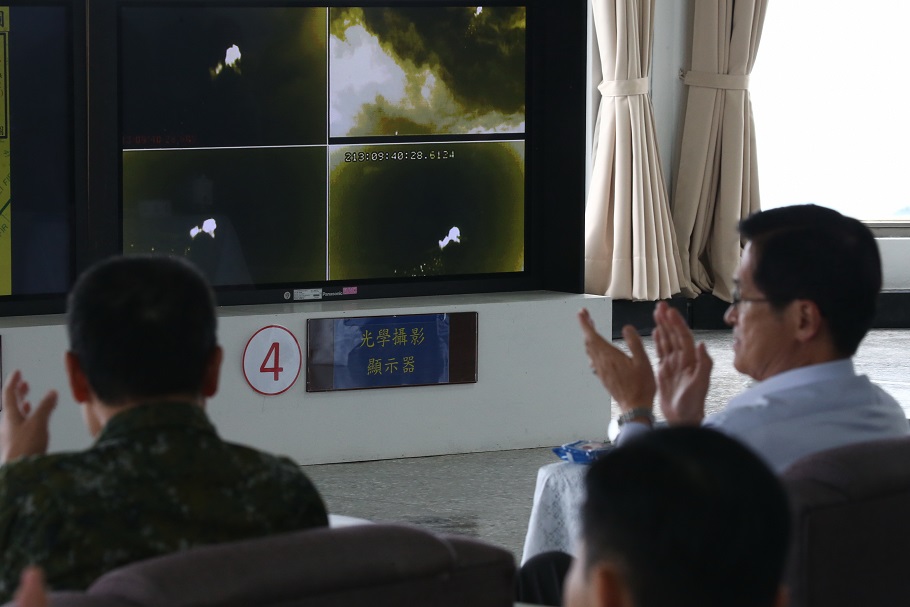 因應中共軍演 國軍飛彈射擊訓練畫面曝光 因應中共軍演 國軍飛彈射擊訓練畫面曝光