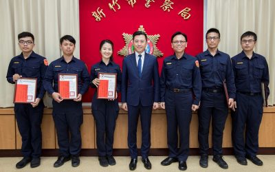 林智堅市長感謝警察付出　推動挺警三大政策