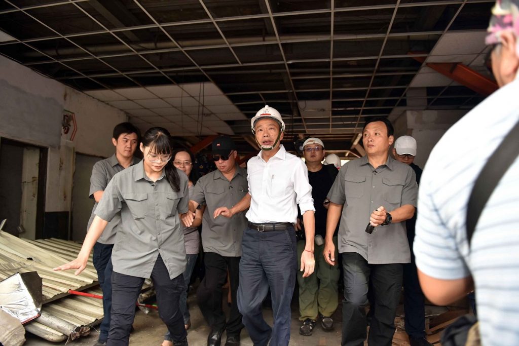 展決心祭鐵腕　韓國瑜率隊拆除違建