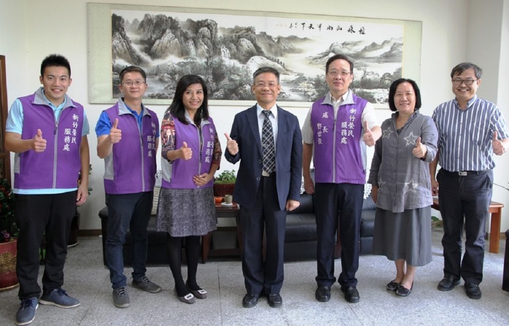 新竹榮民處處長酆世俊　與元培醫事科技大學談合作事宜