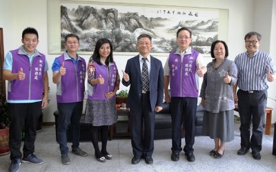 新竹榮民處處長酆世俊　與元培醫事科技大學談合作事宜
