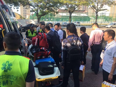 提升緊急救護服務！上海市急救中心訪中市