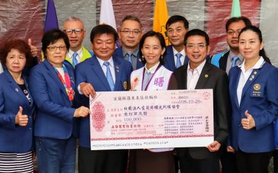 市長江聰淵親臨見證　推崇扶輪救助弱勢