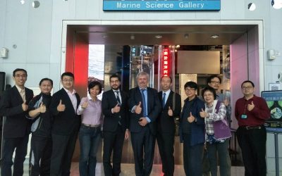 海洋科學及新住民教育交流　比利時法語區教育部處長訪海科館