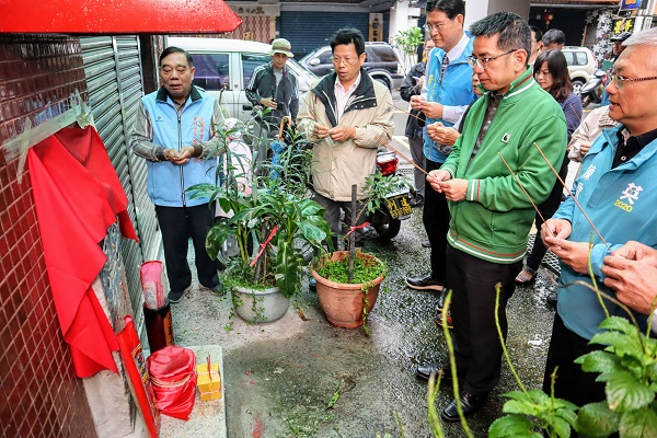 宜蘭東門泰山石敢當遷徙動土儀式 宜蘭東門泰山石敢當遷徙動土儀式