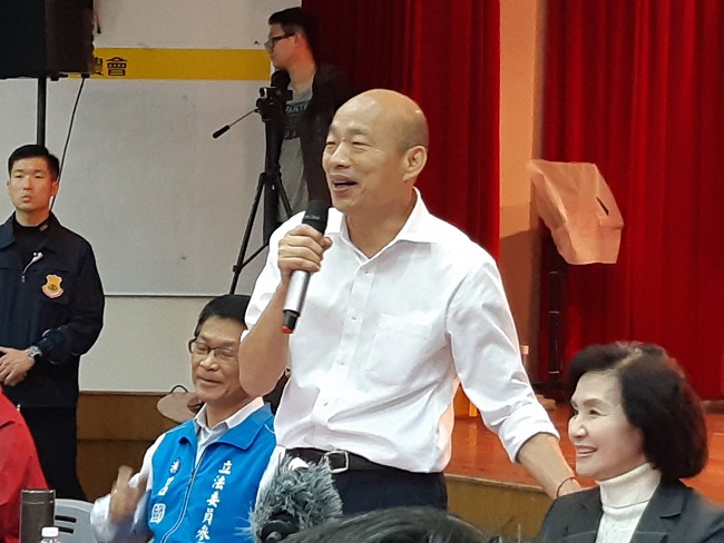 總統候選人韓國瑜在宜蘭傾聽之旅 總統候選人韓國瑜在宜蘭傾聽之旅