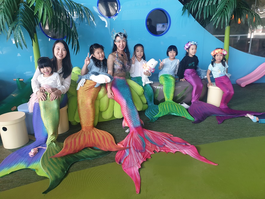 人魚姐姐說故事體驗穿戴人魚裝 周六日來海科館 人魚姐姐說故事體驗穿戴人魚裝 周六日來海科館