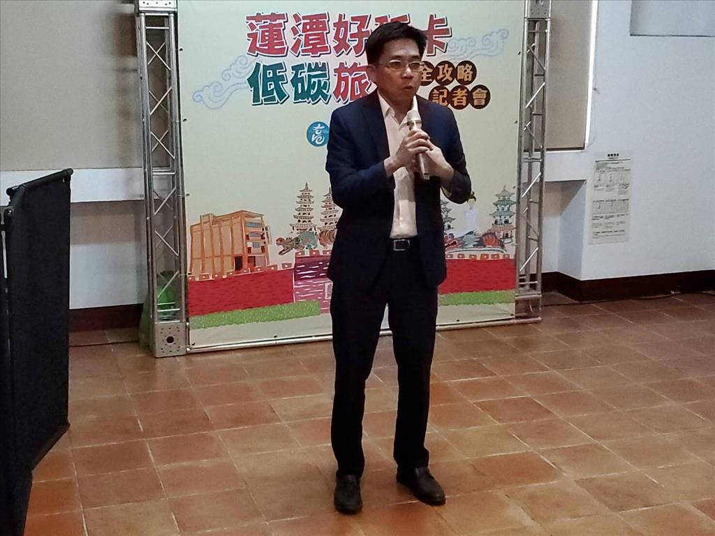 ▲觀光局長邱俊龍表示,利用智慧化好玩卡輕鬆漫遊在歷史古蹟巷弄內,體驗新舊融合的旅遊方式。(圖/記者蔡佳宏攝,2019.12.17)