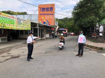 中市防疫再強化！甲安坑三大風景區人流管制