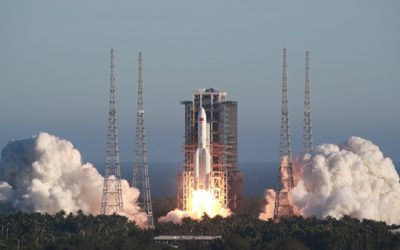 中國長征五號B成功發射　2022前後建成太空站