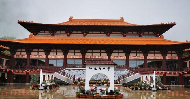 帶著兩岸民眾的祝福　菏澤牡丹在日本佛光山法水寺綻放