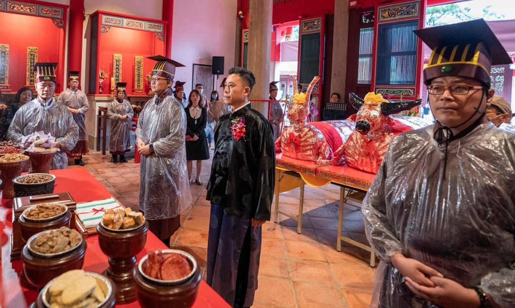 孔子誕辰2570週年 竹市祭孔大典莊嚴登場 孔子誕辰2570週年 竹市祭孔大典莊嚴登場