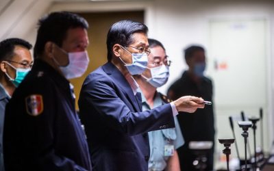 聯合防空作戰訓練 嚴德發衡山指揮所親操兵 聯合防空作戰訓練 嚴德發衡山指揮所親操兵