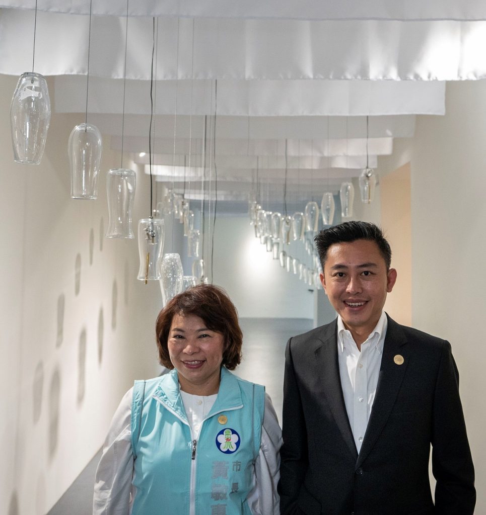 嘉義市明年接棒設計展 市長黃敏惠參觀設計展取經 嘉義市明年接棒設計展 市長黃敏惠參觀設計展取經