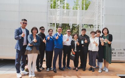 新北市長侯友宜率市府團隊 參訪台灣設計展 新北市長侯友宜率市府團隊 參訪台灣設計展