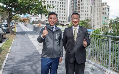 公道五路變身「綠蔭走廊」 內政部長徐國勇視察比讚 公道五路變身「綠蔭走廊」 內政部長徐國勇視察比讚