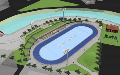 新竹縣首座國際標準200公尺滑輪溜冰場11月落成 新竹縣首座國際標準200公尺滑輪溜冰場11月落成