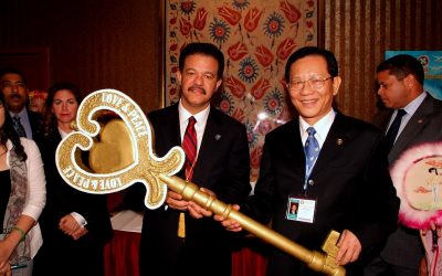 聯合國國際民主日太極門掌門人呼籲:真正的民主是愛與和平